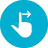 Basterà uno swipe per accedere alle varie funzionalità (ad es. bonifico).